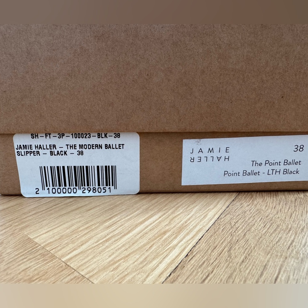 Jamie Haller Point Ballet black 38 NIB - Picture 5 of 6